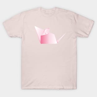 Pink origami mouse T-Shirt